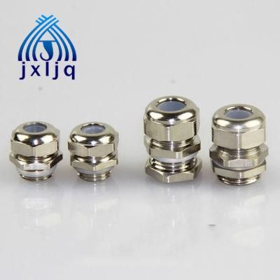 Waterproof Brass Cable Gland Silicon Rubber Insert Type M8