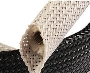 Expandable Braided Hose Applied for Wire Cable Sleeve Protection Pet PA Fiber Fabric TF