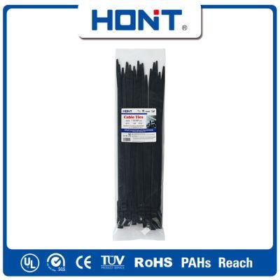 Small Insert Resistance PA66 94V-2 Ht-2.5X100 Wire Tie White Color Small Insert Resistance