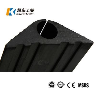 1 Hole/3 Holes Rubber Cable Covers Runner Ramp Floor Cable Cover Rubber Cable Wire Cord Protector