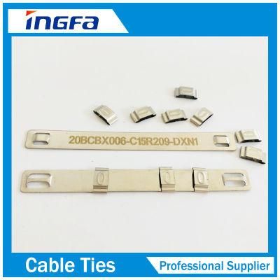Standard 316L Stainless Steel Cable Marker Plate