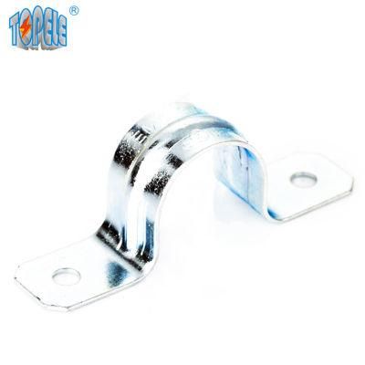 Zinc Plated Steel EMT Conduit and Fittings with Two-Hole Clip / EMT Conduit Strap