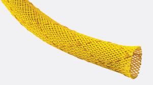 Expansion Braided Sleeving Productor Pet PA Fibre Permanent Hot Resistance Utilized for Cables TF