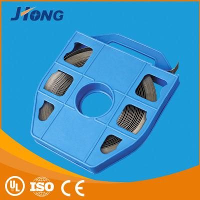 5/8 Inch Stainless Steel Banding in Plastic Tote