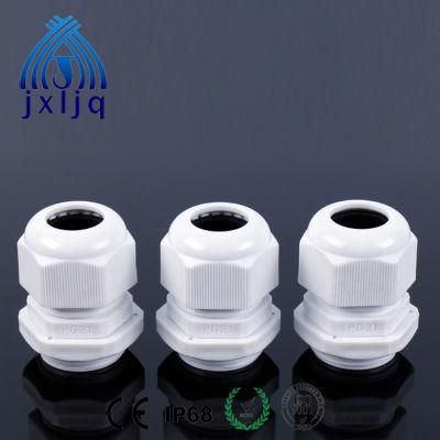 Plastic Cable Gland Pg16 IP68 10-14mm PA Material