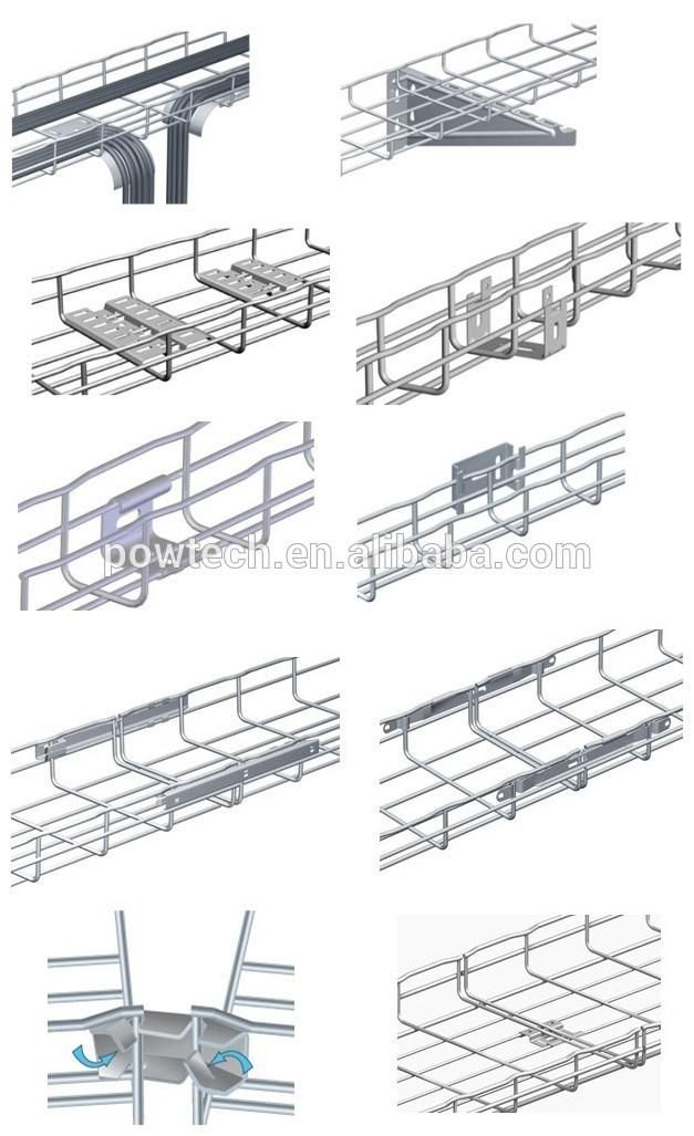 Steel Type Wire Mesh Cable Tray for Top Quality