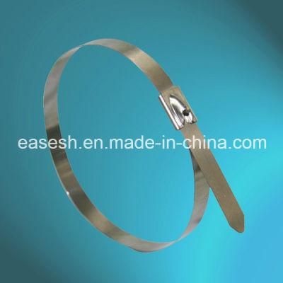 Manufacture UL Uncoated Ball Lock Ss Cable Ties