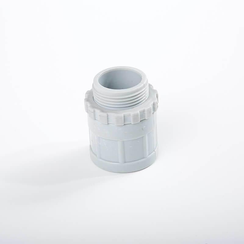 Halogen Free Male Thread Lock Ring Adaptors Electrical Conduit Fitting