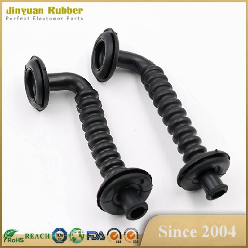 Custom Rubber Elastic Telescopic Sheath From China Top Automotive Rubber Components Manufacturer