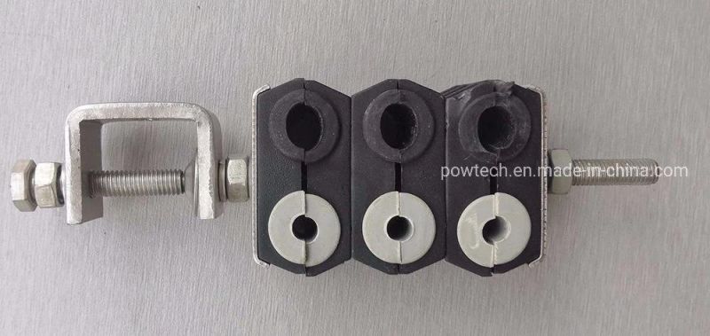 Fiber Optic Coaxial RF Coax Power Cable Snap-in Feeder Cable Clamp