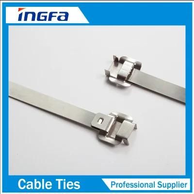 Releasable Stainless Steel Cable Tie for Recycling Use