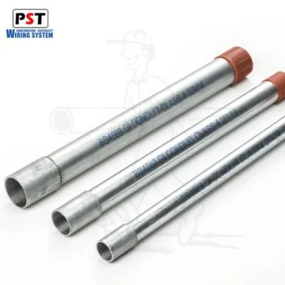 BS31 Standard High Quality Electrical Galvanised Conduit Pipe Tube