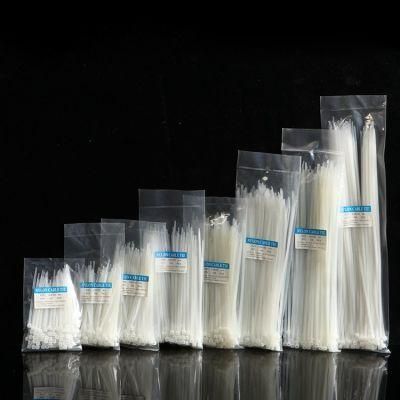 Factory UL UV RoHS CE PA66 Ziptie Tie Nylon66 Nylon66 Plastic Selflocking Cable Tie