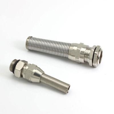 Strong Tensile Brass Cable Gland with Strain Relief Metric Pg7 Cable Gland