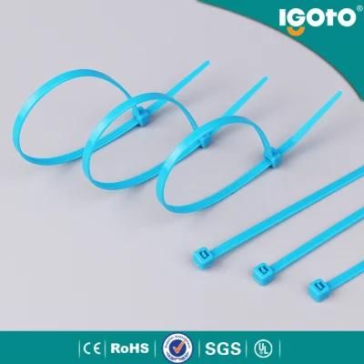 3.6*200mm Intermediate Plastic White Cable Ties Self-Locking Custom Nylon Cable Tie