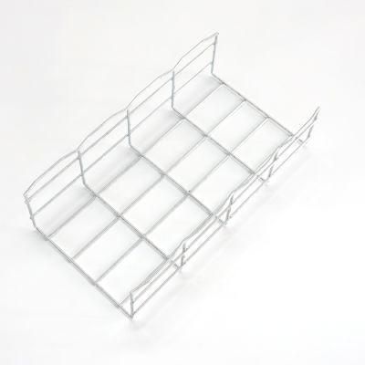 Fiber Optic Cable Stainless Steel Cable Tray Wire Mesh Cable Tray Basket Type SS304 SS316