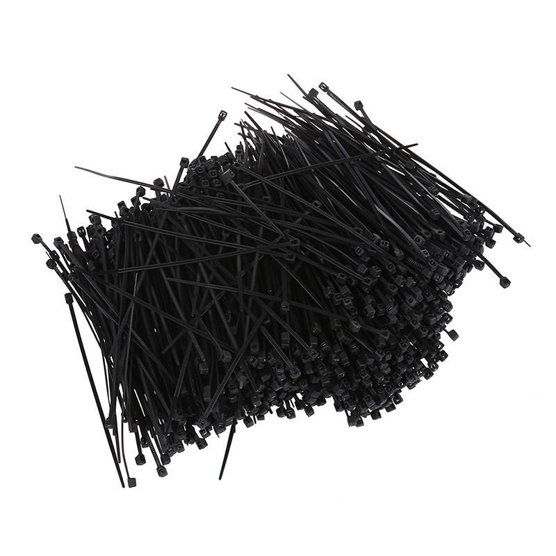 High Quality Fasten Wrap Long Black Nylon Cable Tie