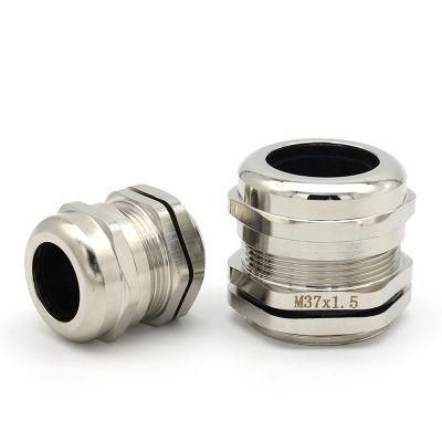Brass Nickel Plated Cable Gland Professional Factory Price Various Sizes New Brass Cable Gland