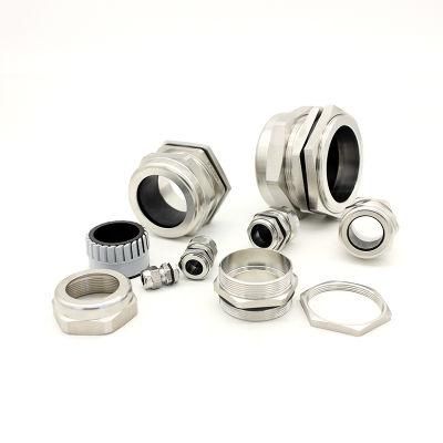 Wires Brass Waterproof Cable Gland M33*1.5 M40*1.5 M42*1.5 M56*1.5 M60*1.5 M80*2 Metal Cable Gland