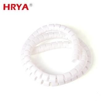 Hot Sell Cable Sleeve Cable Management PP 2m Black Plastic PE Wire Winding Tube