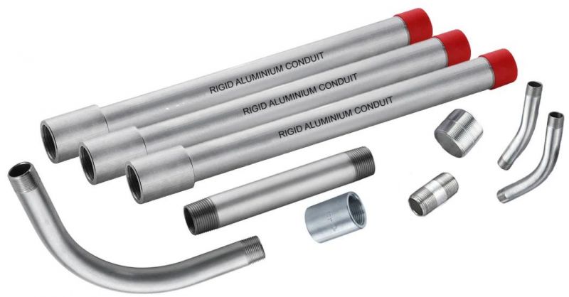 Aluminum Pipe Aluminium Conduit with Threaded