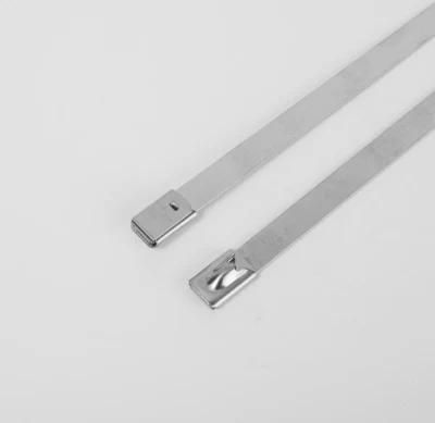 Factory Directly Provide High Quality Stainless Steel Zip Ties 4.6*300mm SS304 Stainless Steel Cable Ties Raw Material