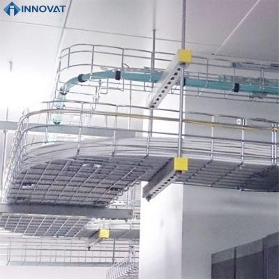 Hot Selling Galvanized Wire Mesh Cable Tray Metal Cable Basket Making Machine for Data Center