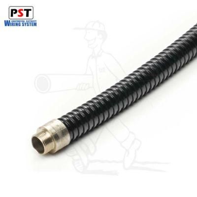 PVC Coated Flexible Corrugated Electrical Conduit Pipes