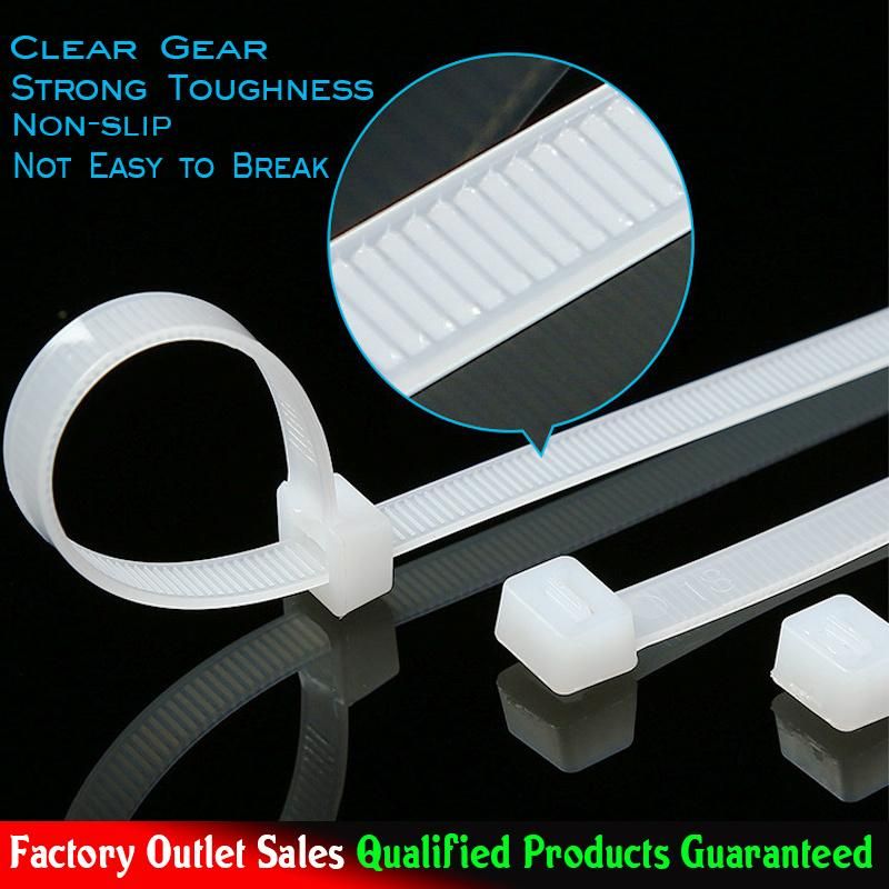 8X550mm 21.6inches Self-Locking Nylon Cable Ties