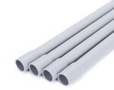 Outdoor 20mm 25mm PVC Electrical Conduit Pipes for Electrical Wiring