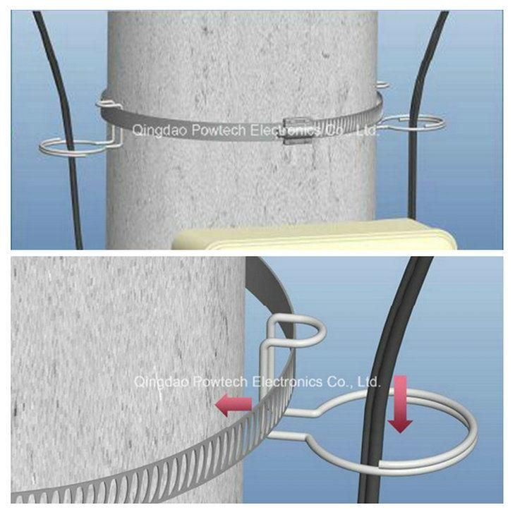 FTTH Cable Management Ring Stainless Steel Material China Factory Direct Sales