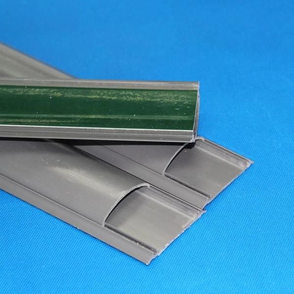 Solid Electrical PVC Duct Fire Retardant PVC Trunking 25X16mm 100X50mm