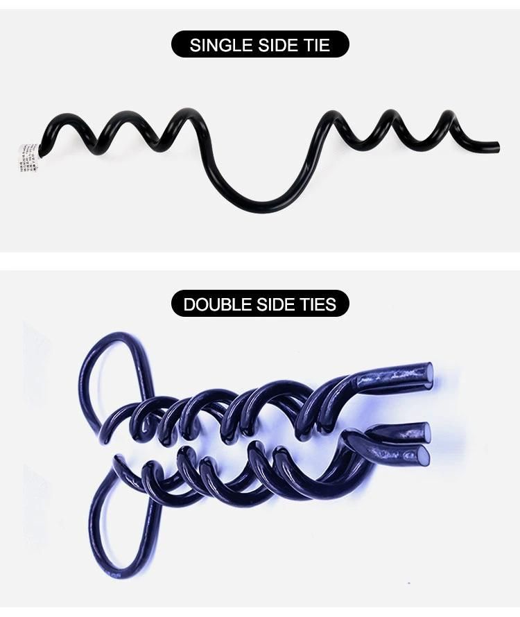 China Supplier Semi-Conductive Plastic Top Tie/ Side Tie / Cable Ties