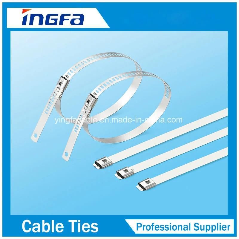 2017 New Multi Barb Uncoated Stainless Steel Ladder Cable Ties