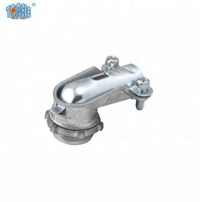 90 Degree Angle Squeeze Connector UL List Flexible Conduit Connector