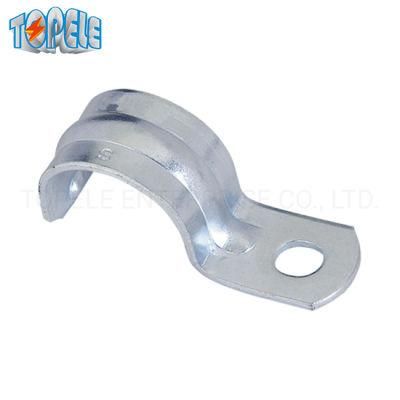 Strap in Two Holes for EMT Rigid Conduit