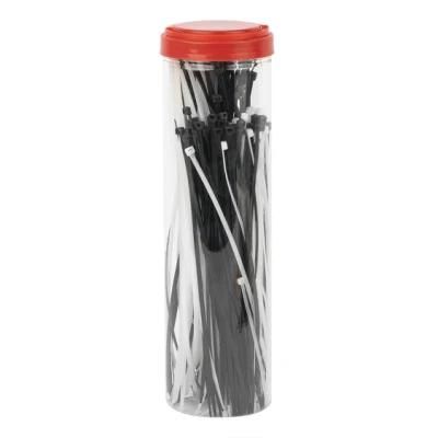 3.6*400 Soft Cable Nylon Tie Adjustable Nylon Cable Tie 100Pcs/Bag