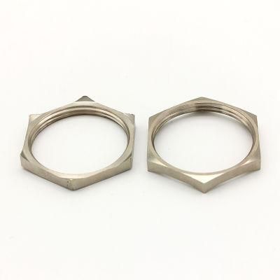 Stainless Steel Hexagonal Locknut SS304 NPT Locknut EMT Pipe Locknu EMC