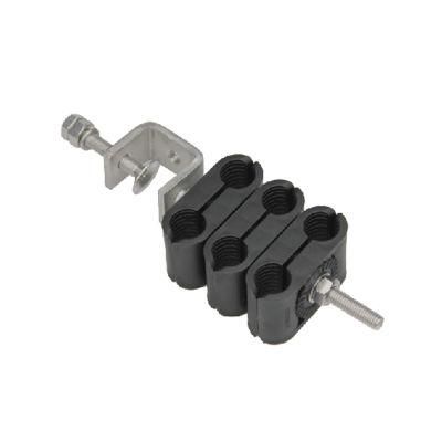 HDP Split Type Grounding Bar Bts Telecom Cable Feeder Clamp