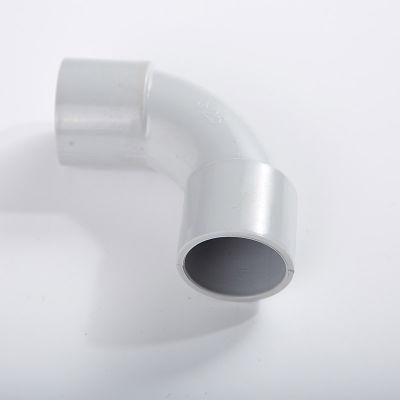 Plastic Pipe Fitting Holagen Free 90 Degree Electrical Solid Elbow