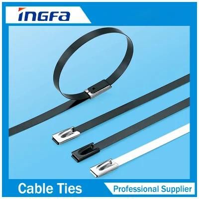 Multi Purpose Stainless Steel Metal Locking Cable Tie