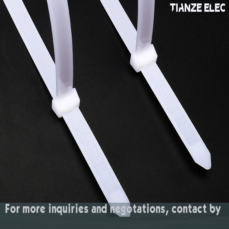 Self-Locking Nylon Cable Tie UV Natural Zip Ties