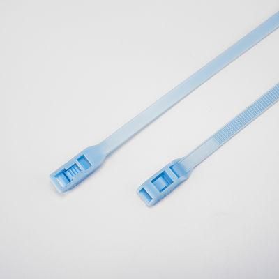 Light Blue Releasable Cable Ties 8.0*400mm