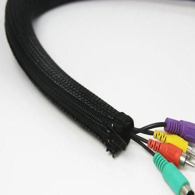 Polyester Zipper Sleeve for Cable Management and Protection Cable Beauty