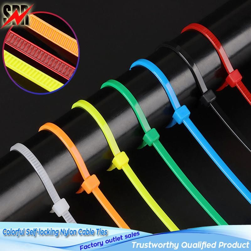 Colorful UV Resistant Self-Locking Nylon66 Cable Ties