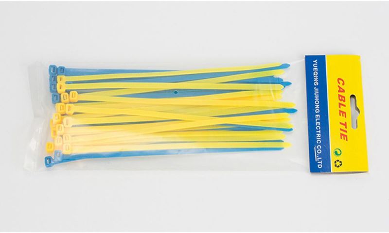 Factory Direct Selling 2.5*100 mm Heat Stabilized Resistance Plastic Tie Straps Self Lock Type Nylon 66 Cable Ties Phone Accessories Car Wrap Wholesale Factory