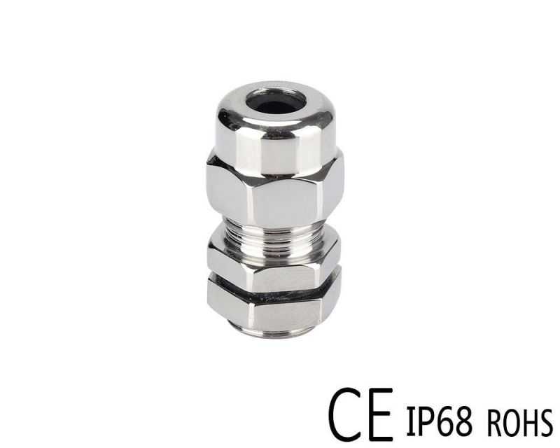 Brass Cable Connector Metal Material CE, IP65