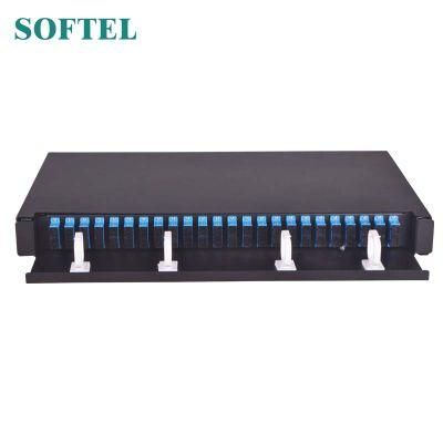 4u Rack Mounted Fiber Optical 48 Core ODF