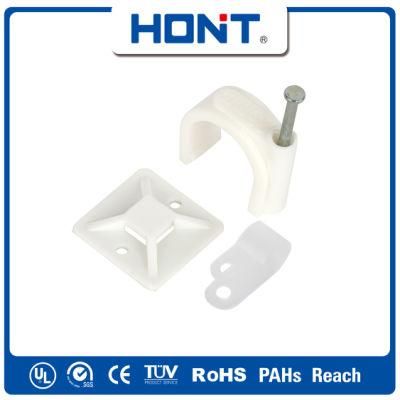 40mm White Color Cable Tie Mounts -100 Pacl with UL