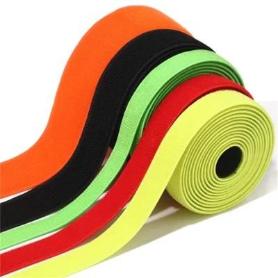 1&quot; Black Fastener Stretch Elastic Loop Tape